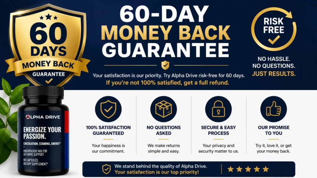 Alpha Drive Refund Policy