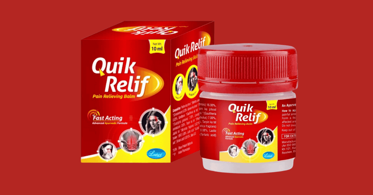 QUICK RELIEF Review