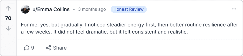 Reddit reviews