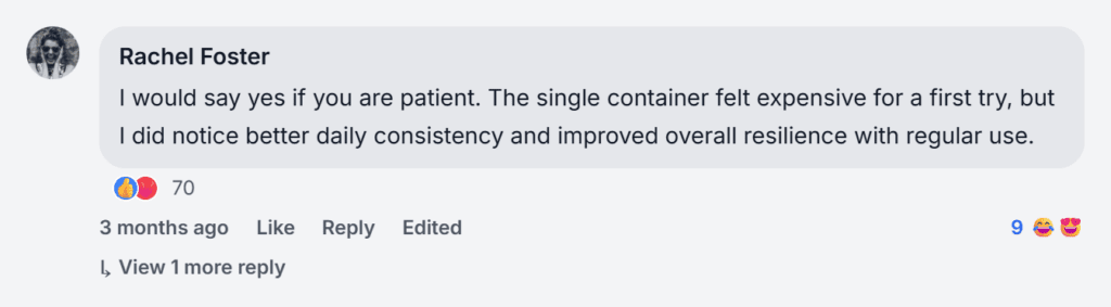 Facebook reviews