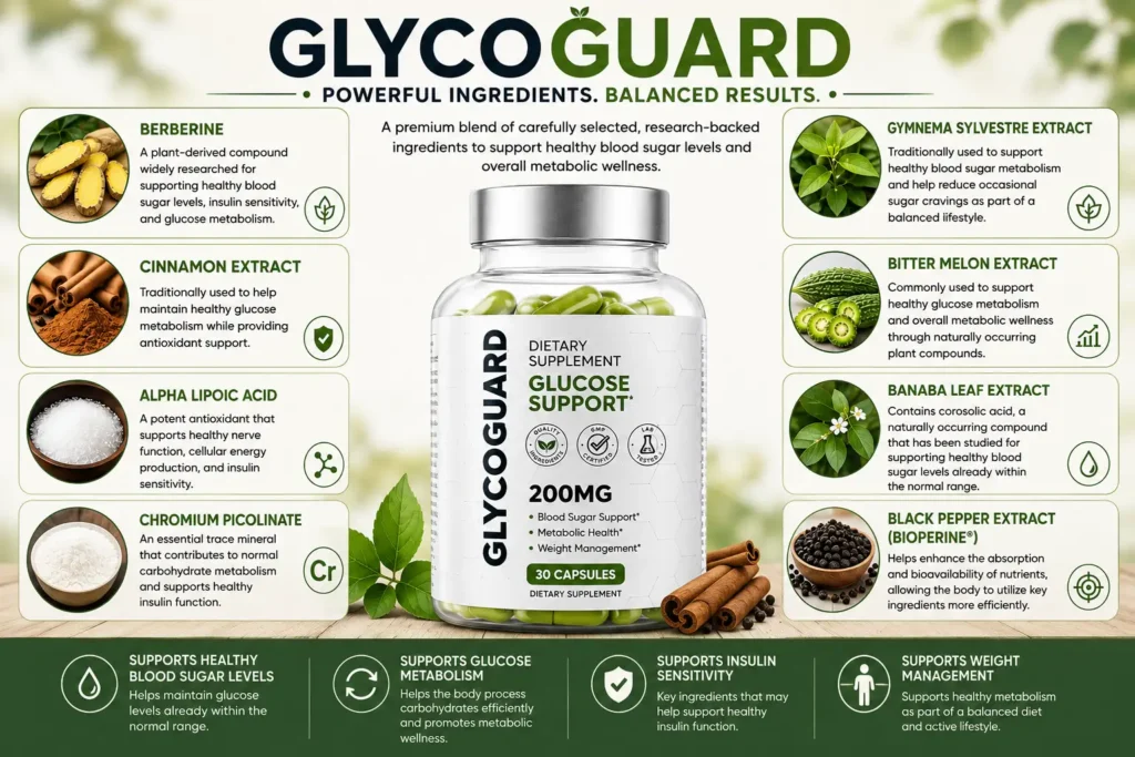 GlycoGuard Ingredients List