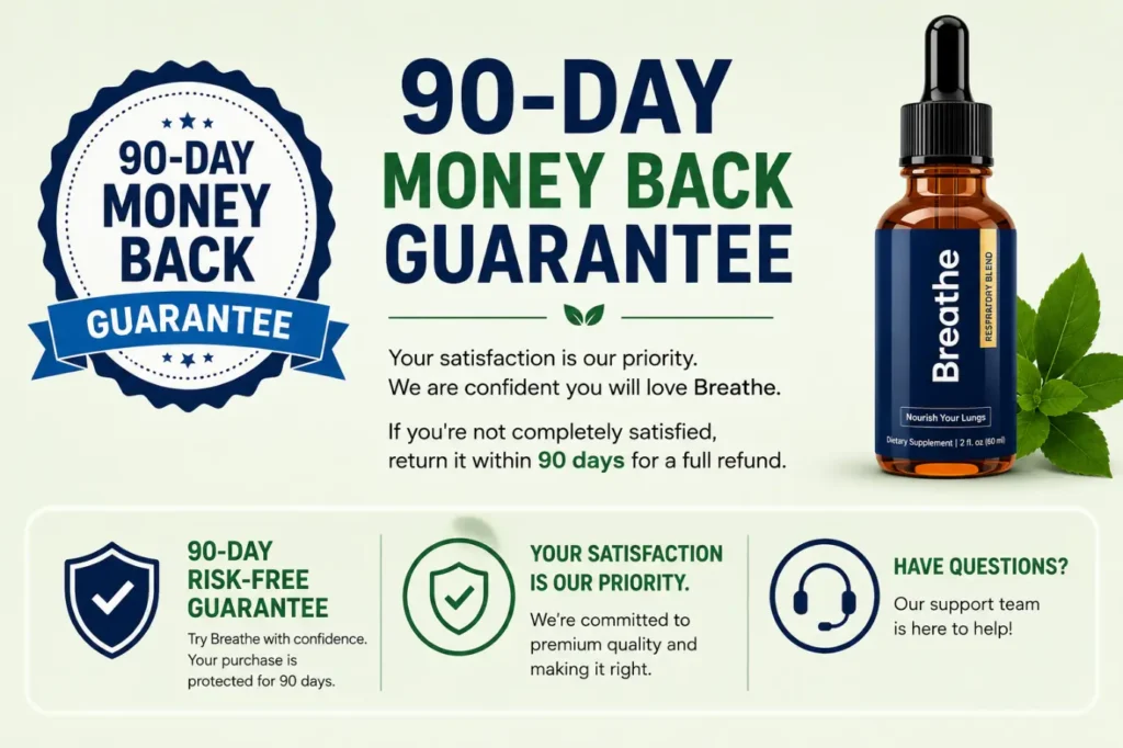 Breathe Money Back Guarantee
