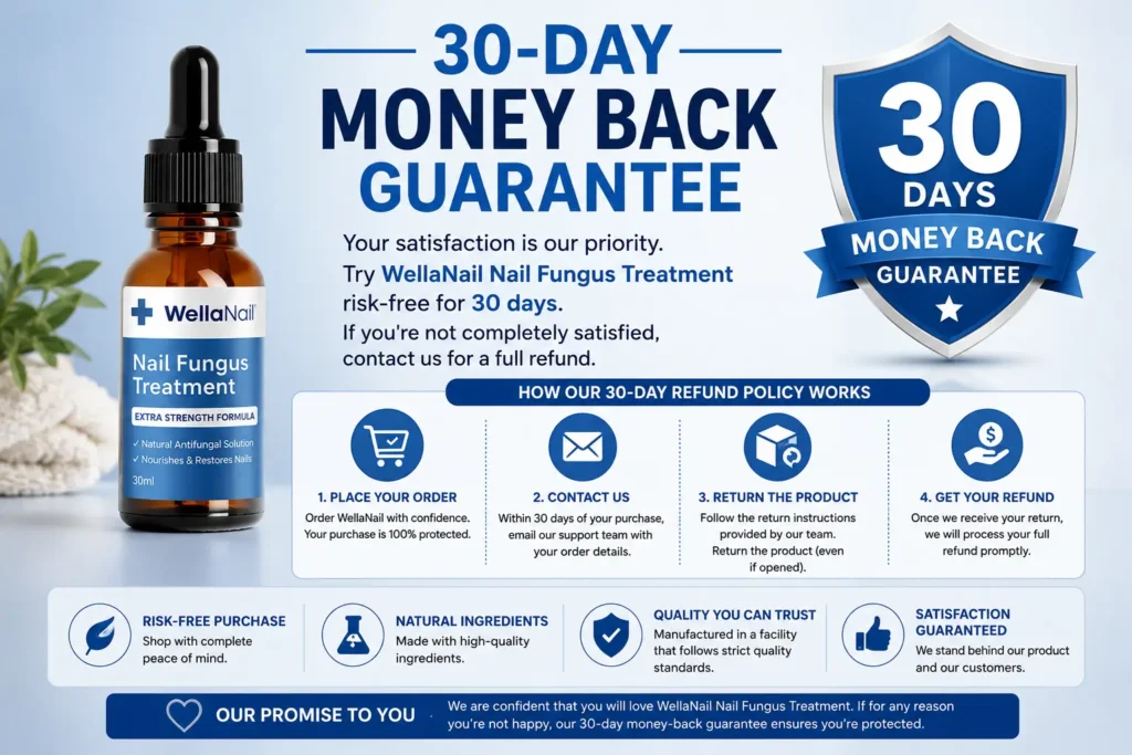 WellaNail Nail Fungus Treatment Refund Policy