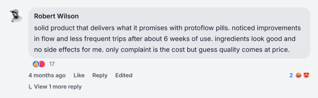 Facebook reviews