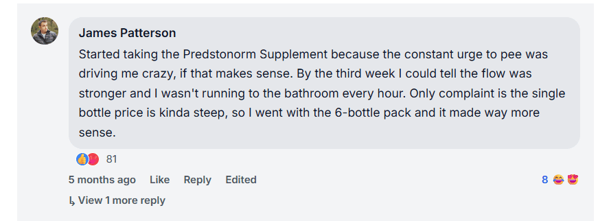 Predstonorm Reviews