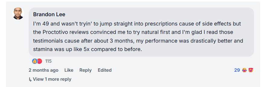 Proctotivo Reviews
