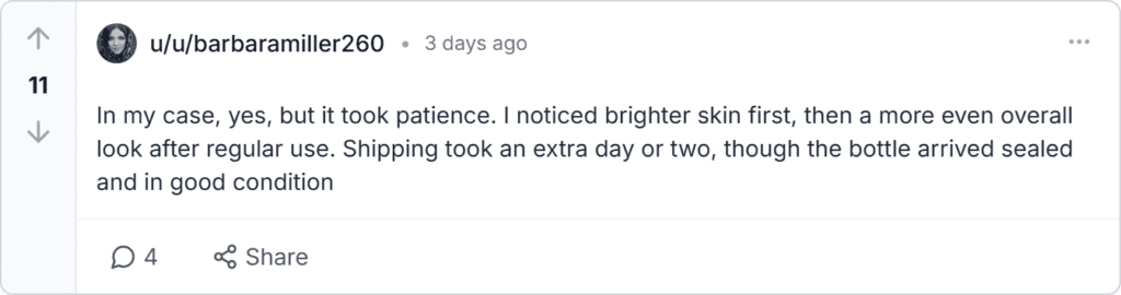 Reddit reviews