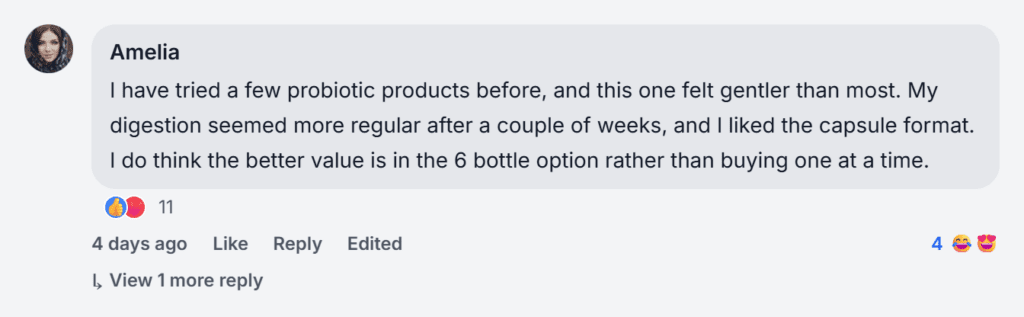 Facebook reviews