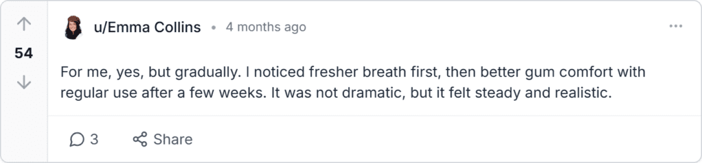 Reddit reviews