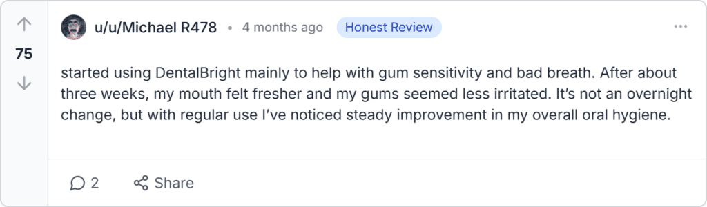 Reddit reviews