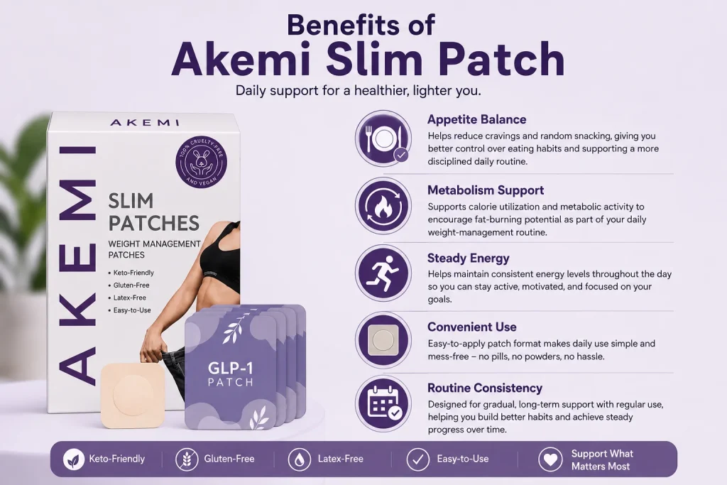 Benefits of Akemi Slim Patch