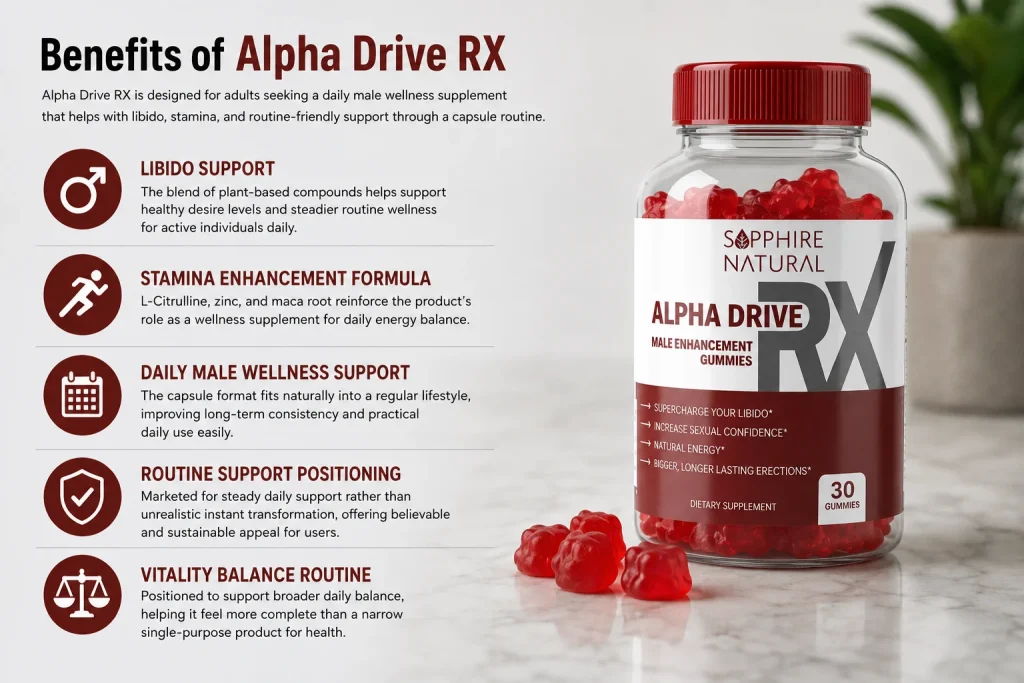Benefits of Alpha Drive RX