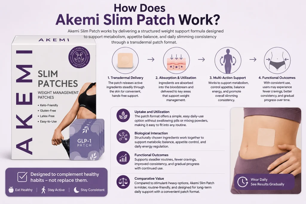 How Does Akemi Slim Patch Work