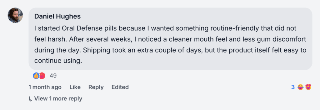 Facebook reviews