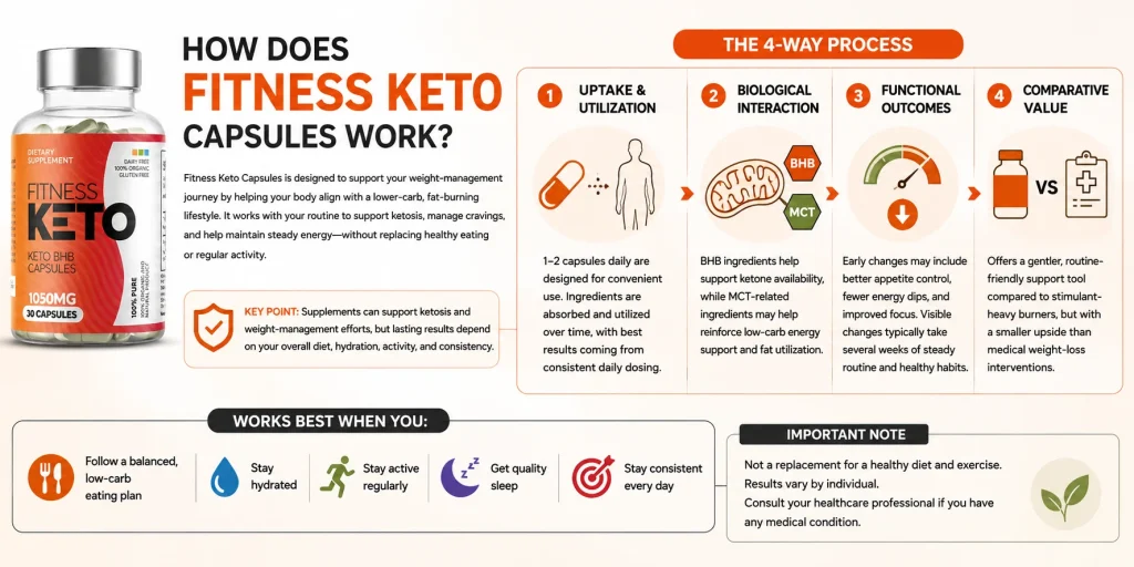 How Does Fitness Keto Capsules Work