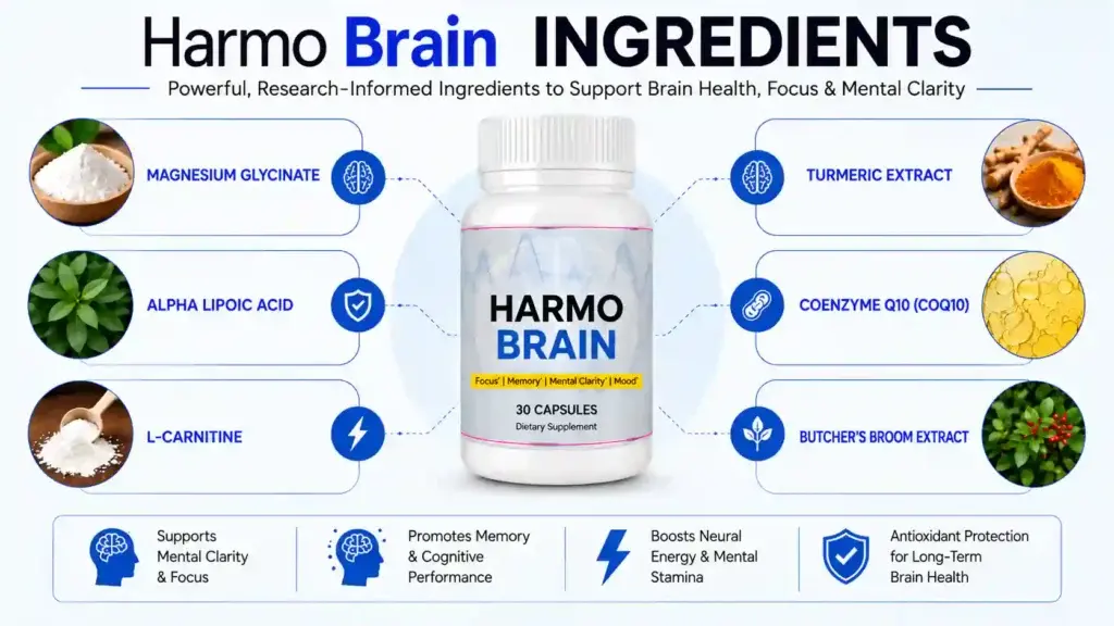 Harmo Brain Ingredients List