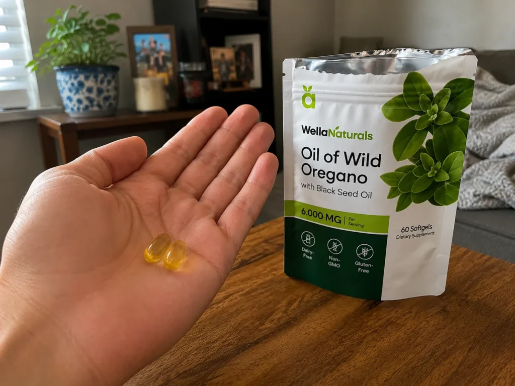 Oil of Oregano softgels