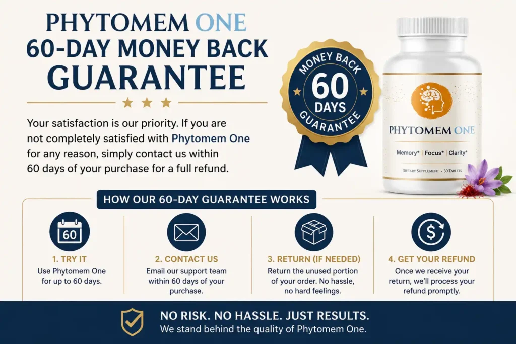 Phytomem One Refund Policy