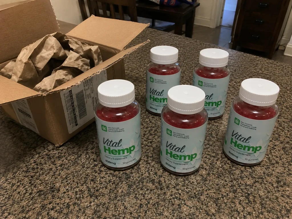 Vital Hemp Delivery Package