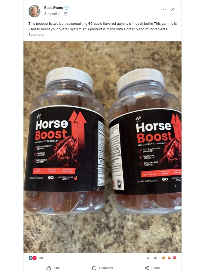facebook reviews