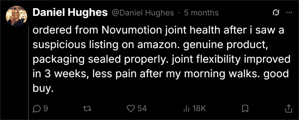 X reviews