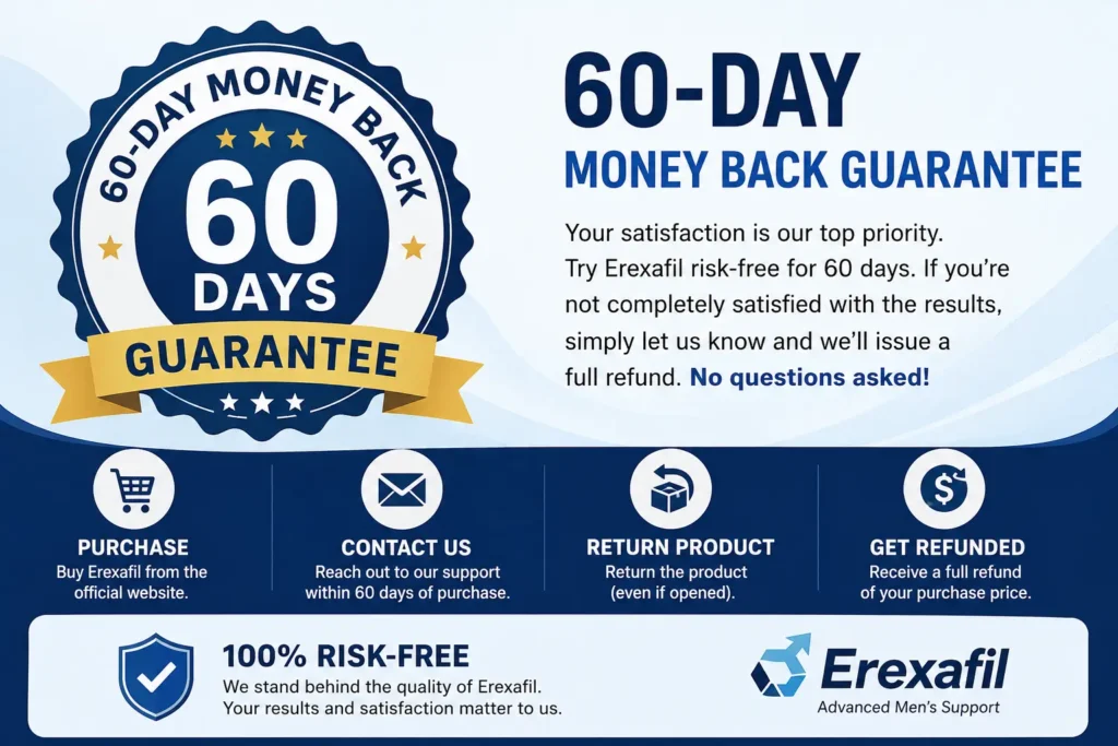 Erexafil Money Back Guarantee