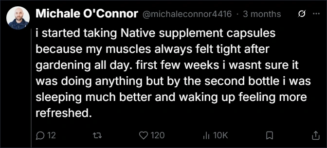 Native Balance X Reviews