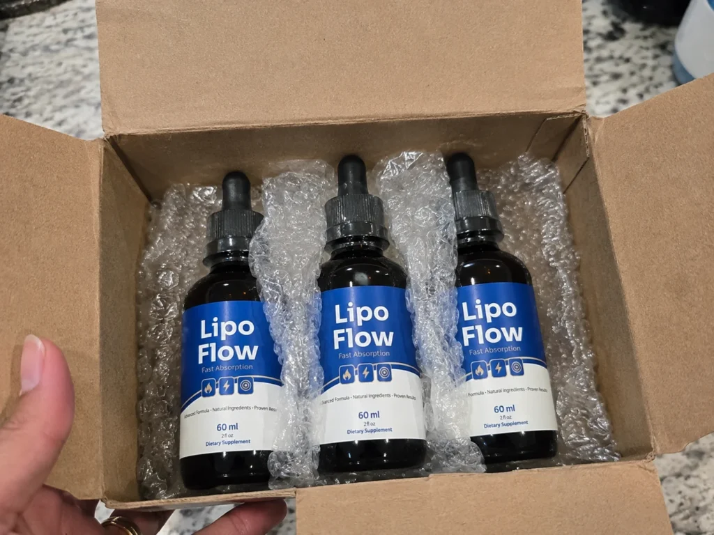LipoFlow packaging
