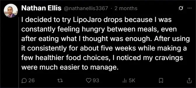 LipoJaro Drops X Reviews