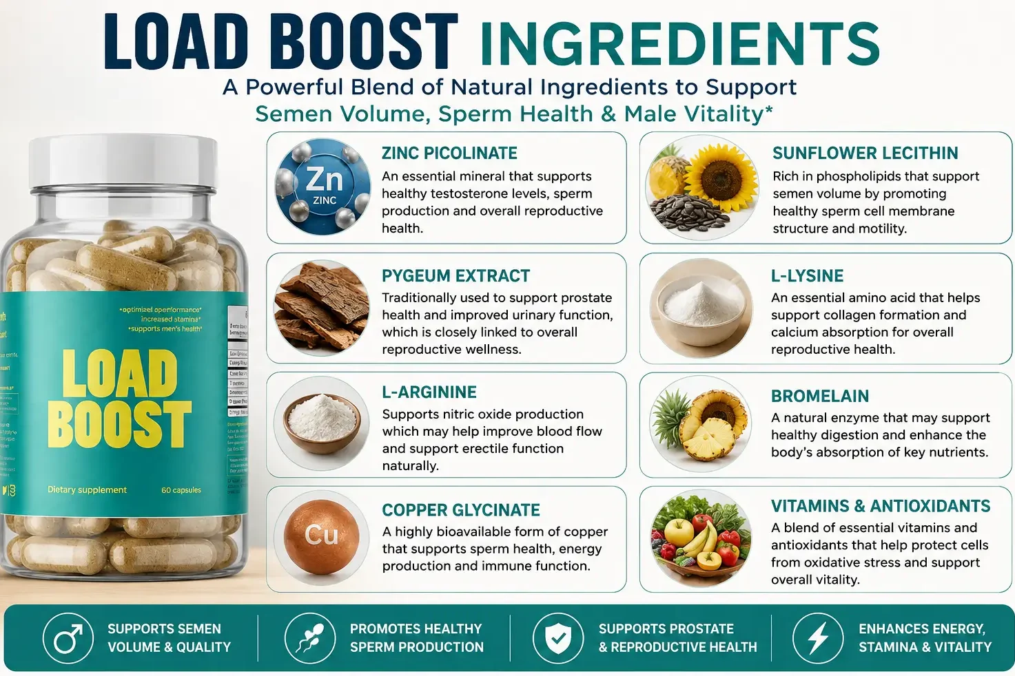 Load Boost Ingredients
