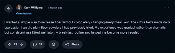 Native Fiber Reddit Review