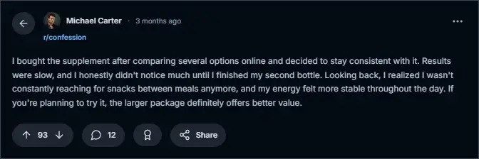 Sugar Drop reddit reviews