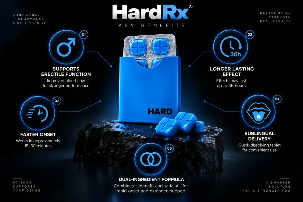Benefits of HardRx Male Enhancement Tablets