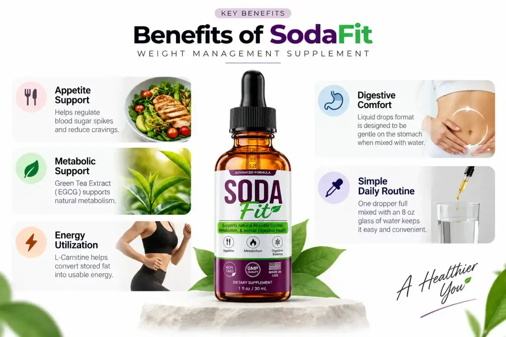 Benefits of SodaFit Weight Management Supplement