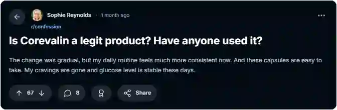 Corevalin Reddit Reviews