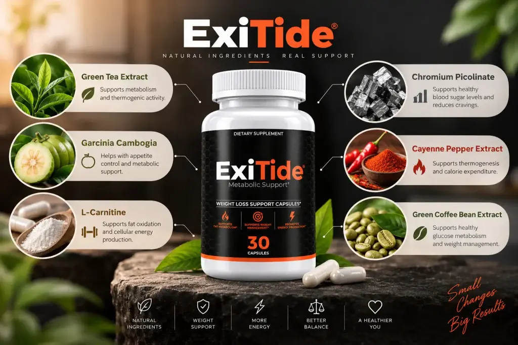 Exitide Ingredients and Scientific Support