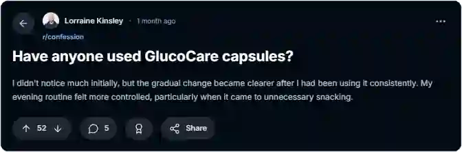 Gluco Care Reddit Reviews