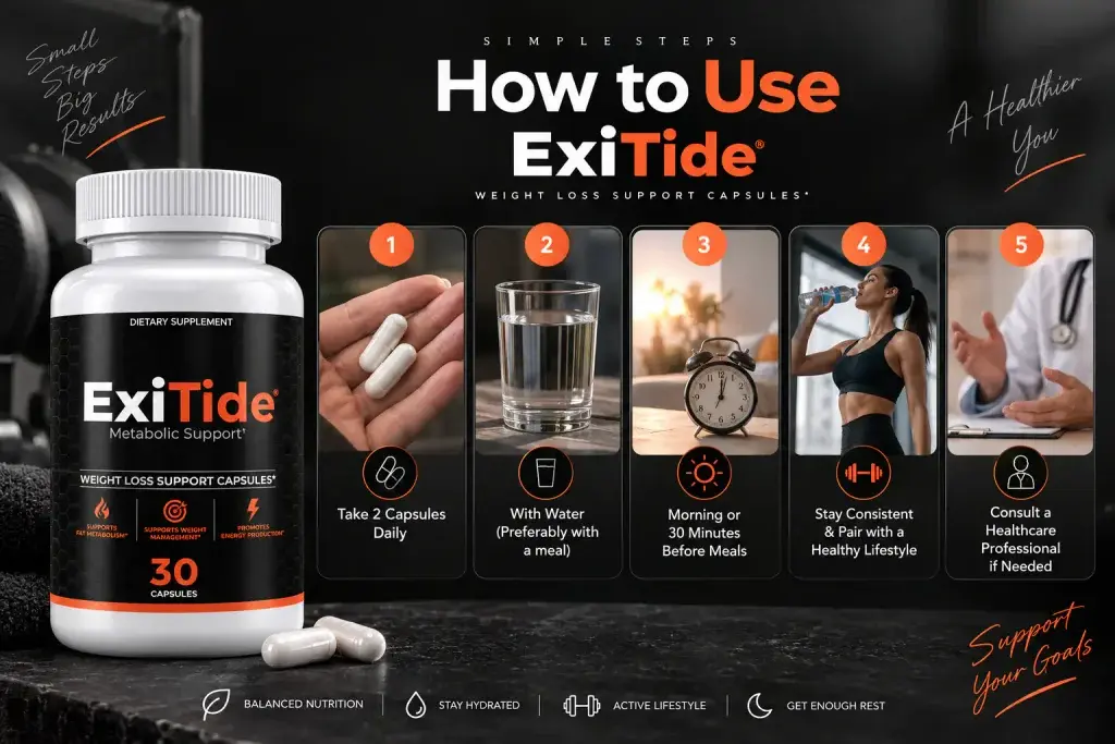 How to Use Exitide Weight Loss Capsules