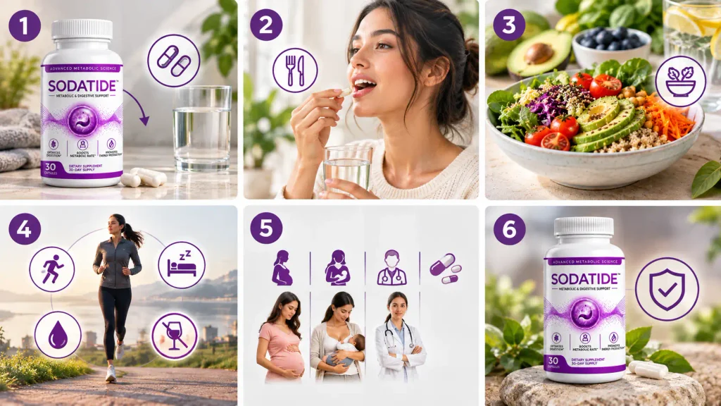 How to Use Sodatide Gut Health Supplement