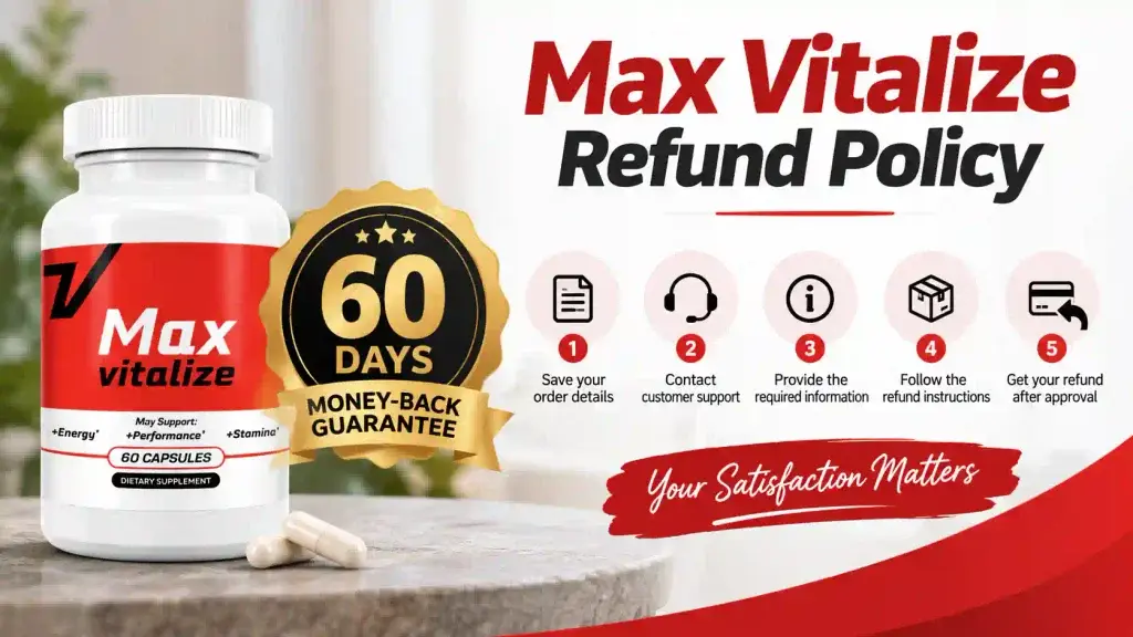 Max Vitalize Refund Policy