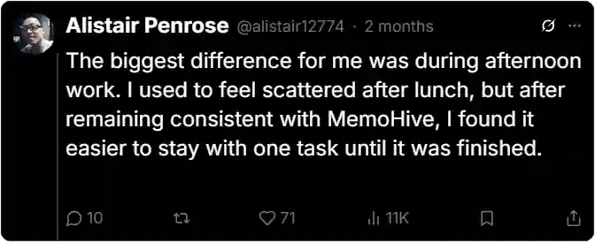 MemoHive X Reviews