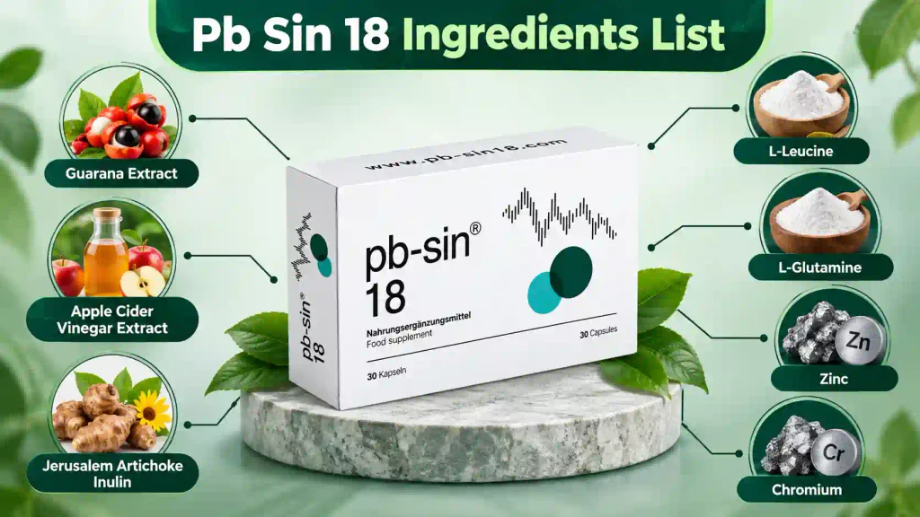 Pb Sin 18 Ingredients List