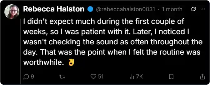 Quiet Tone X Reviews
