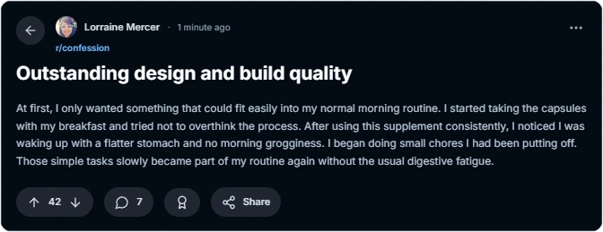 Reddit reviews