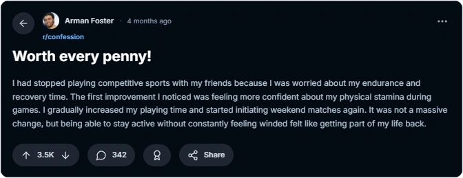 Reddit reviews