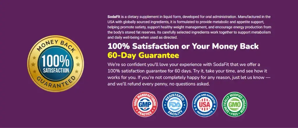 SodaFit Refund Policy